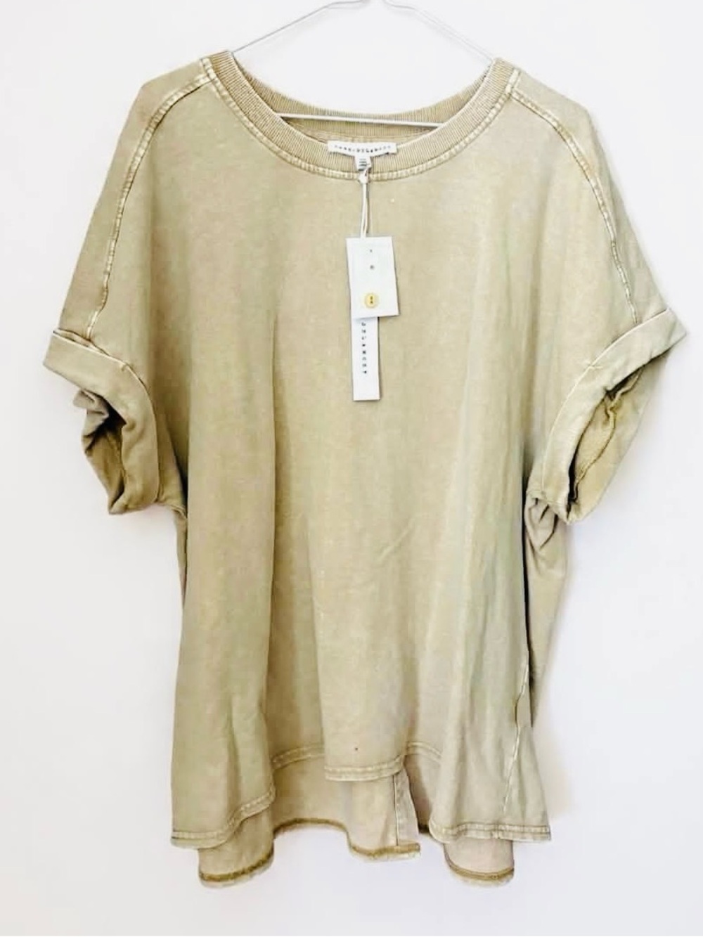 Jane and Delancey sun faded sweatshirt top